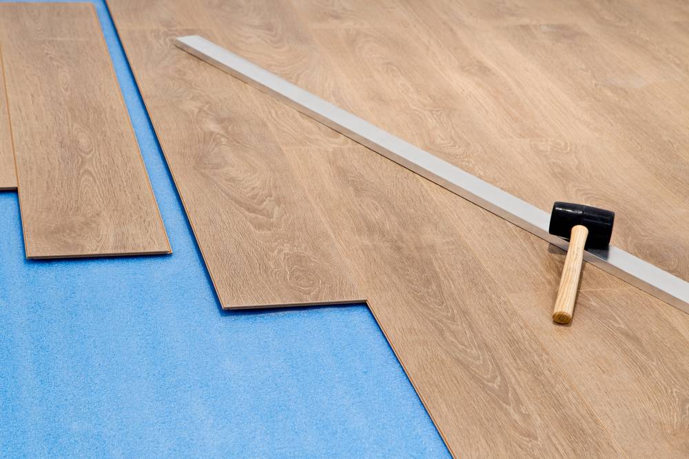 Pose de parquet